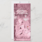 ケーキ食べの招待状 (正面)