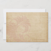 ケーキ食べの招待状 招待状 (裏面)