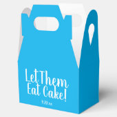 ケーキ食べの箱を持ち帰結婚せ フェイバーボックス (オープン)