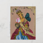 ケーキ食べを作る~はがき/招待状 インビテーションポストカード (正面/裏面)