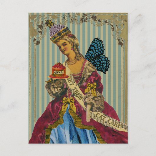 ケーキ食べを作る~はがき/招待状 インビテーションポストカード (正面)