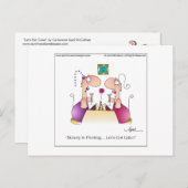 ケーキ食べを食べ!April McCallumによるポストカード ポストカード (正面/裏面)