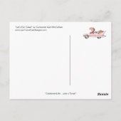 ケーキ食べを食べ!April McCallumによるポストカード ポストカード (裏面)