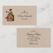 ケーキ食べーを追加（オプション） - 名刺 (正面/裏面)