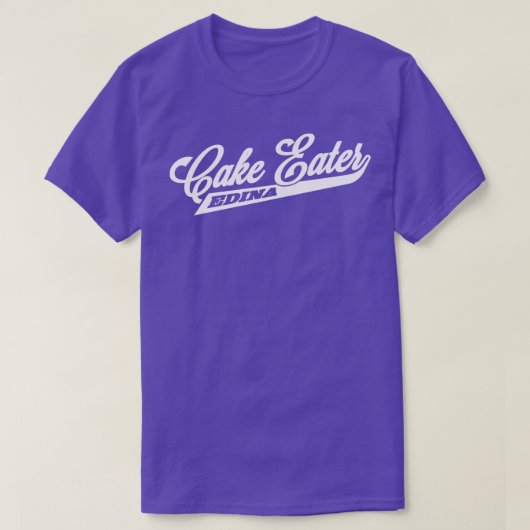 ケーキ食べ物 Tシャツ (デザイン正面)