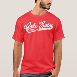 ケーキ食べ物 Tシャツ
