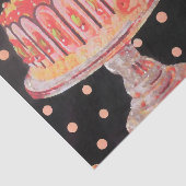 ケーキ食べ誕生日ティッシュペーパー切り離 薄葉紙 (詳細)