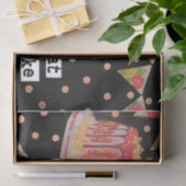 ケーキ食べ誕生日ティッシュペーパー切り離 薄葉紙 (ギフト)