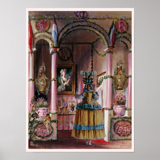 ケーキ食べ6 ～ポスター16x12 ポスター (正面)