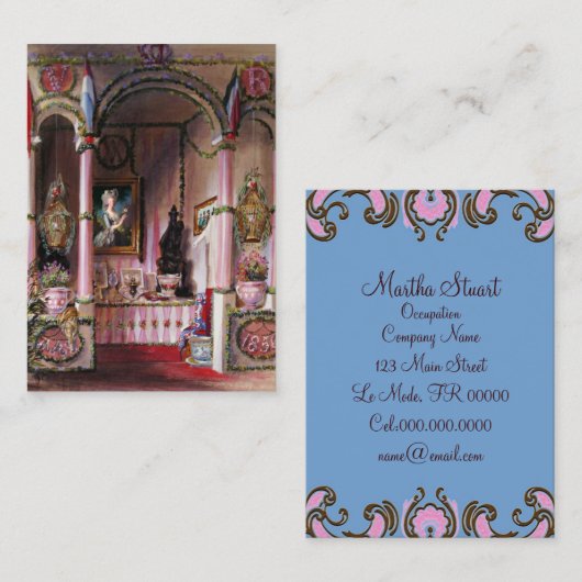 ケーキ食べ/4 ～名刺入れ 名刺 (正面/裏面)