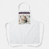 ケーキ飾の エプロン (正面)