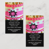 ケーキ飾ー 名刺 (正面/裏面)