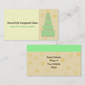 ケーキ飾/ベーキング 名刺 (正面/裏面)