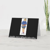 ケーキ60誕生日キャンドル火カード カード (裏面)