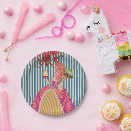 ケーキ(より多くの選択)食べるようにして下さいそれらが- ペーパープレート (パーティー)