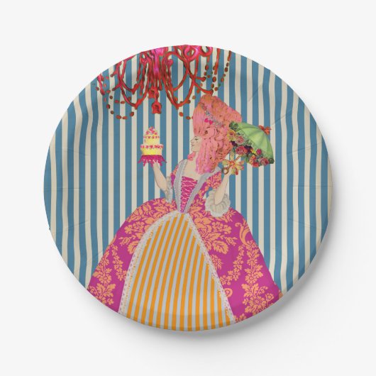 ケーキ(より多くの選択)食べるようにして下さいそれらが- ペーパープレート (正面)