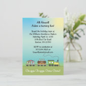 ケーキ&アイスクリーム招待状- 4.5 x 6.25サイズ 招待状 (スタンド正面)