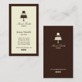 ケーキ&カップケーキベーカリー名刺 名刺 (正面/裏面)