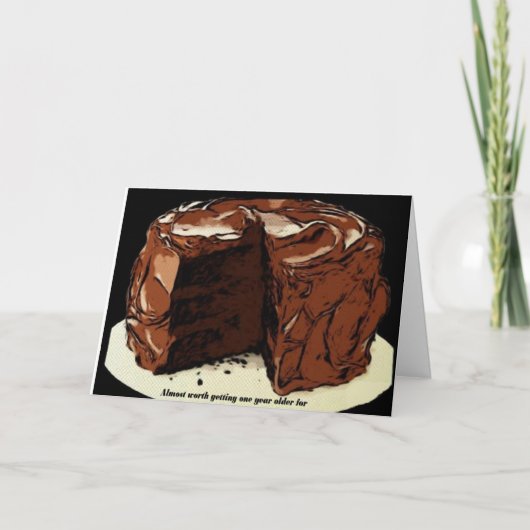 ケーキ カード (正面)