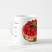 ケーキ コーヒーマグカップ (正面左)