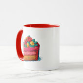 ケーキ コーヒーマグ マグカップ (正面左)