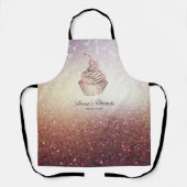 ケーキ&スイーツカップケーキスイーツ エプロン (正面)