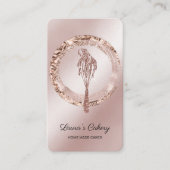 ケーキ&スイーツカップケーキホームベーカリードリップウィスク 名刺 (正面)