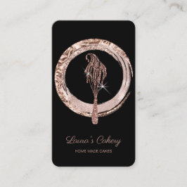 ケーキ&スイーツカップケーキホームベーカリードリップウィスク 名刺