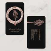 ケーキ&スイーツカップケーキホームベーカリードリップウィスク 名刺 (正面/裏面)