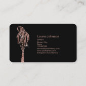 ケーキ&スイーツカップケーキホームベーカリードリップウィスク 名刺 (裏面)