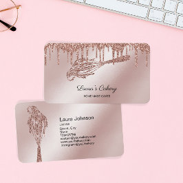 ケーキ&スイーツカップケーキホームベーカリードリップウィスク 名刺