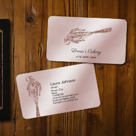 ケーキ&スイーツカップケーキホームベーカリードリップウィスク 名刺