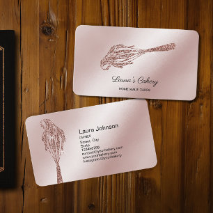 ケーキ&スイーツカップケーキホームベーカリードリップウィスク 名刺