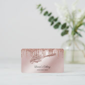 ケーキ&スイーツカップケーキホームベーカリードリップウィスク 名刺 (スタンド正面)