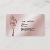 ケーキ&スイーツカップケーキホームベーカリードリップウィスク 名刺 (裏面)