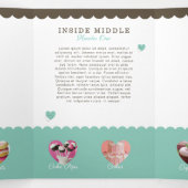 ケーキ&スイーツベーカリーショップブランド 三つ折りカード (内部中)