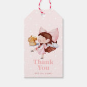 ケーキ&ティータイム誕生日 ギフトタグ (正面)
