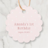 ケーキ&ティータイム誕生日 フェイバータグ (裏面)