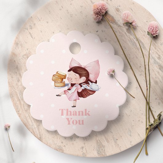 ケーキ&ティータイム誕生日 フェイバータグ