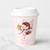 ケーキ&ティータイム 紙コップ (裏面)