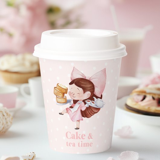 ケーキ&ティータイム 紙コップ