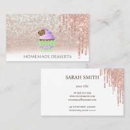 ケーキ デコレーション 専門のシェフ,かわいい 名刺