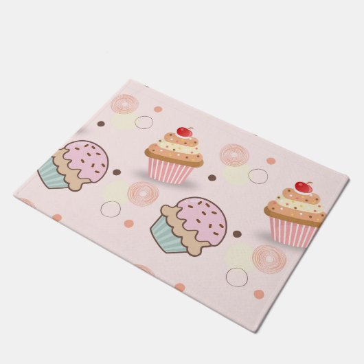 ケーキ ドアマット (アングル)
