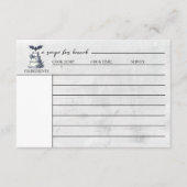 ケーキ バット レシピ カード (正面)