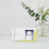 ケーキ-ビジネス 名刺 (スタンド正面)