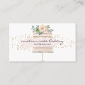 ケーキ ベーカリー ペストリー パティスリー 名刺 (正面)