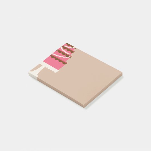 ケーキ ポストイット (アングル)