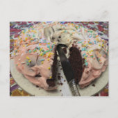 ケーキ ポストカード (正面)