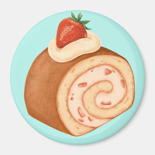 ケーキ マグネット (正面)