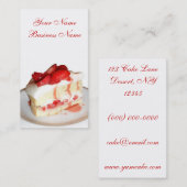 ケーキ 名刺 (正面/裏面)
